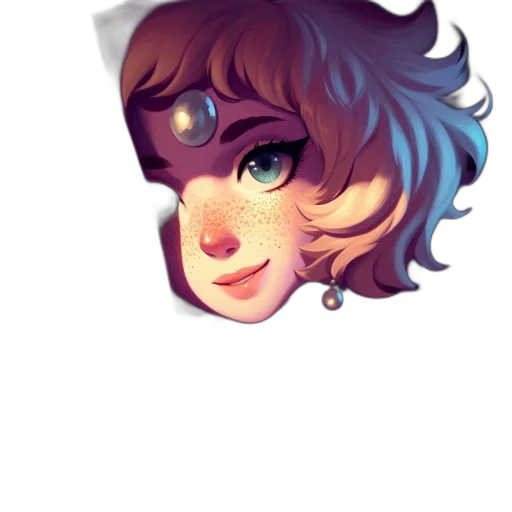 face, mask, staff, crown transparent PNG cut-out
