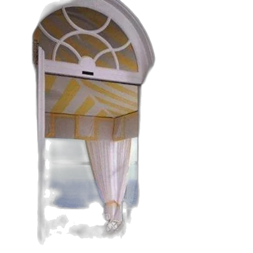 umbrella, furniture, dress, 3d render transparent PNG cut-out
