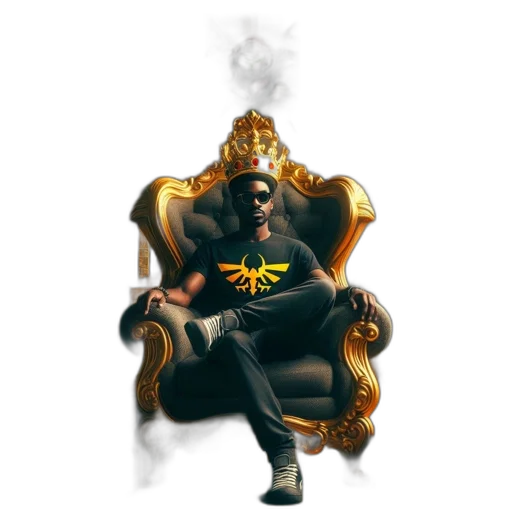 crown, concept art, pixel art, 3d render transparent PNG cut-out