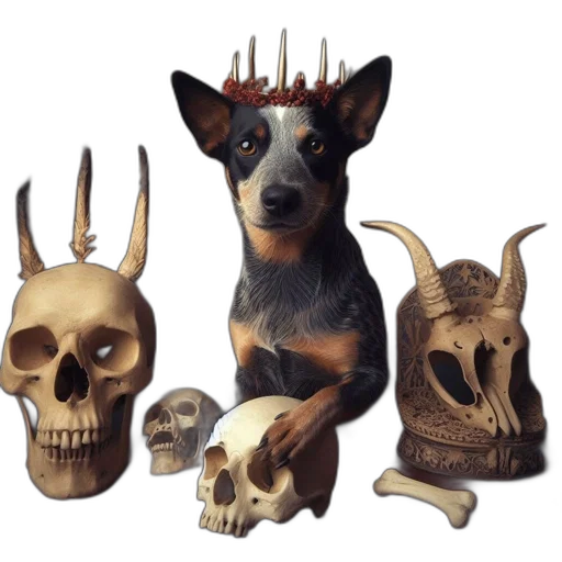 crown, animal, mask, creature transparent PNG cut-out