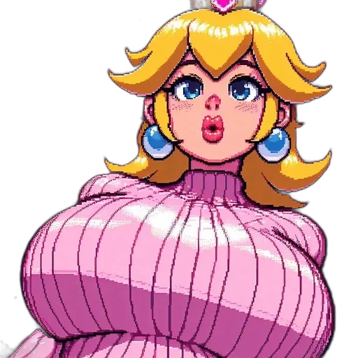 dress, jacket, pixel art, vaporwave transparent PNG cut-out