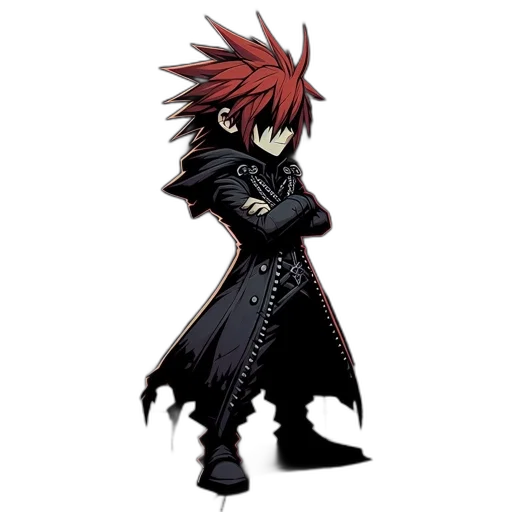 weapon, sword, jacket, staff transparent PNG cut-out