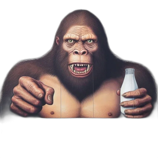 animal, creature, bottle, food transparent PNG cut-out