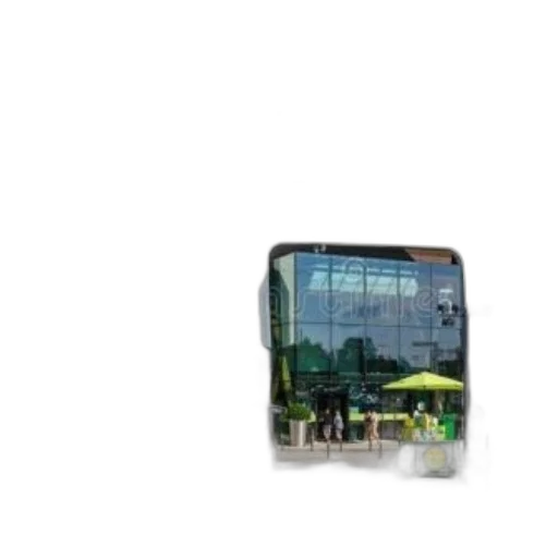 building, staff, car, umbrella transparent PNG cut-out