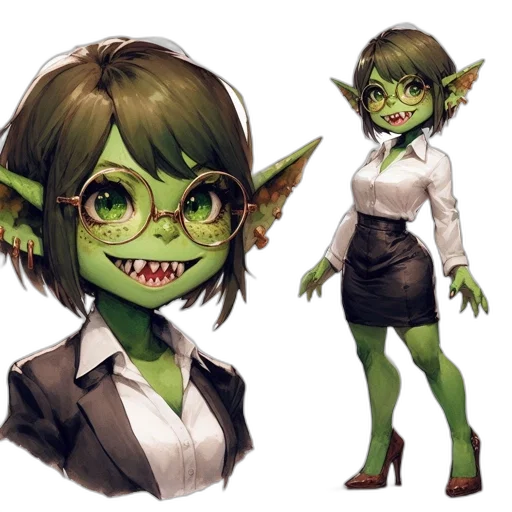 staff, concept art, fantasy art, 3d render transparent PNG cut-out