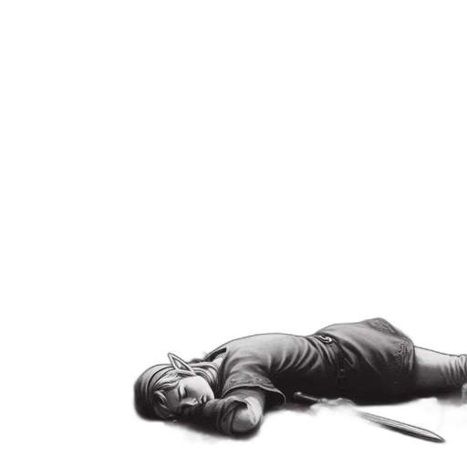 creature, jacket, animal, photorealistic transparent PNG cut-out