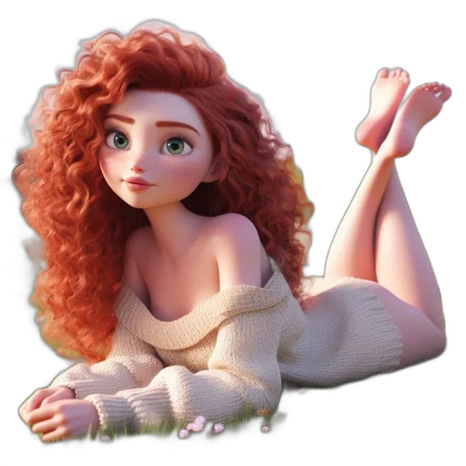 dress, fantasy art, concept art, 3d render transparent PNG cut-out
