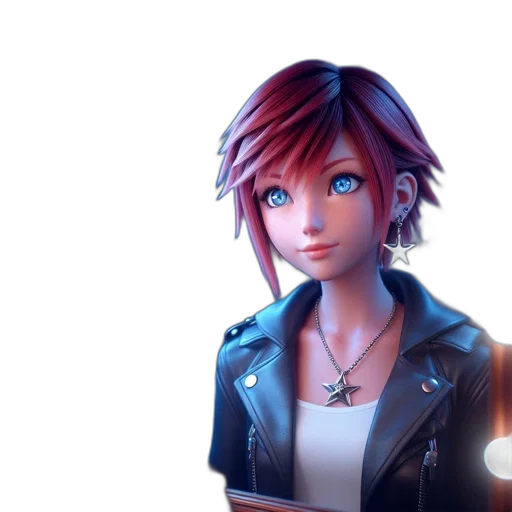 jacket, staff, robot, face transparent PNG cut-out