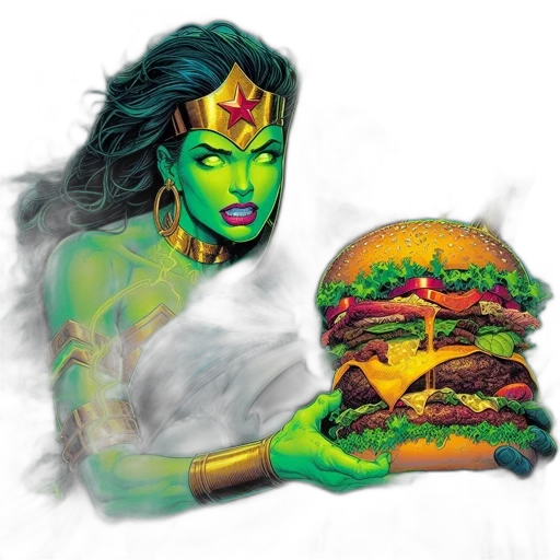 food, comic book art, fantasy art, concept art transparent PNG cut-out