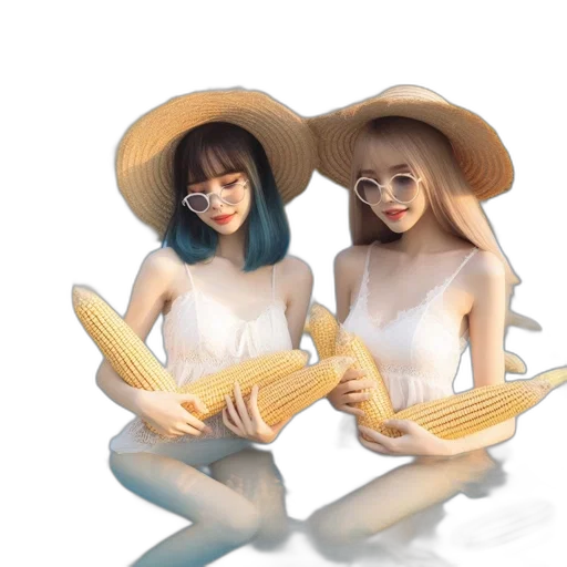 hat, mask, hair, food transparent PNG cut-out