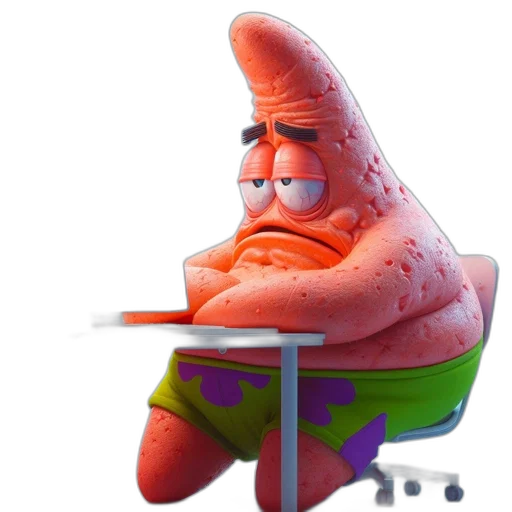 hat, furniture, face, creature transparent PNG cut-out