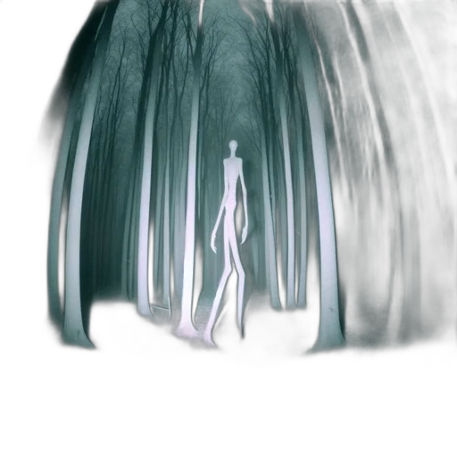hair, dress, creature, robot transparent PNG cut-out