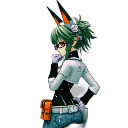 staff, jacket, weapon, concept art transparent PNG cut-out