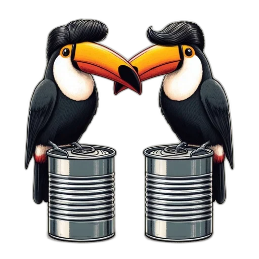 pixel art, cartoon, 3d render, two transparent PNG cut-out