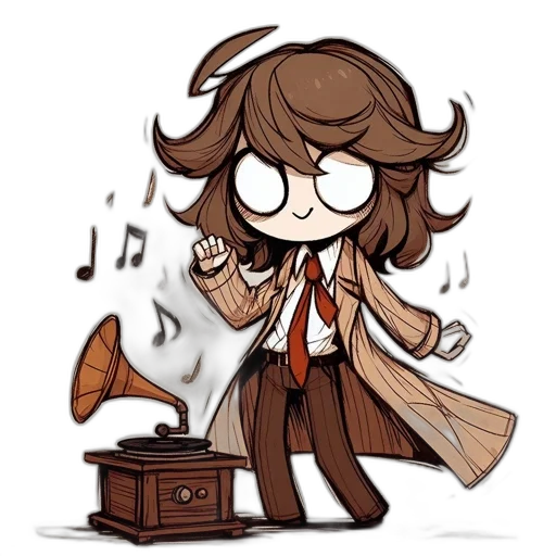 staff, cartoon, concept art, pixel art transparent PNG cut-out