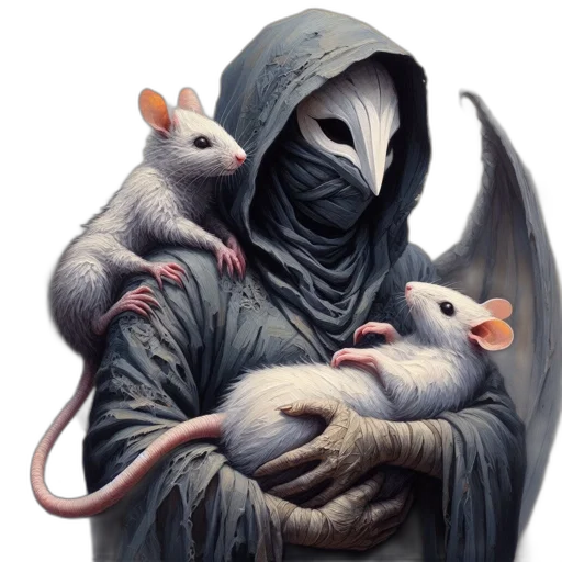 mask, animal, creature, jacket transparent PNG cut-out