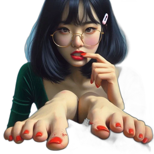 jewelry, face, shoes, creature transparent PNG cut-out