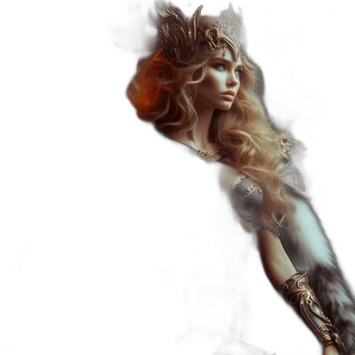 fantasy art, concept art, photorealistic, 3d render transparent PNG cut-out