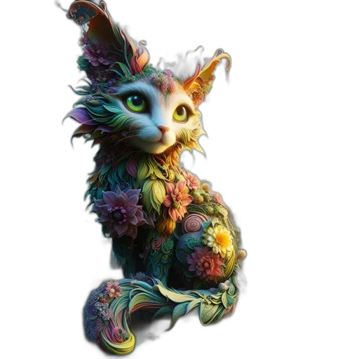 dragon, creature, staff, animal transparent PNG cut-out