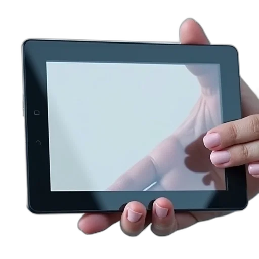 new, touch, screen, digits transparent PNG cut-out