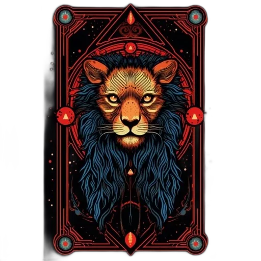 animal, crown, fantasy art, pixel art transparent PNG cut-out