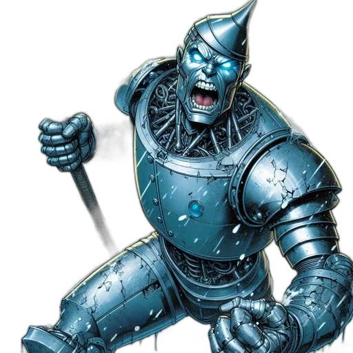 sword, robot, staff, weapon transparent PNG cut-out