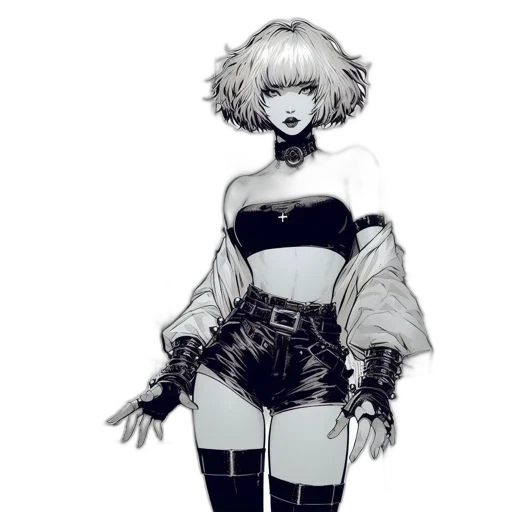 dress, jacket, robot, mask transparent PNG cut-out