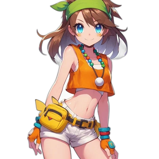 staff, hat, dress, weapon transparent PNG cut-out