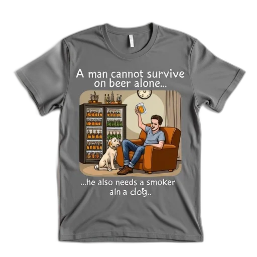 grey, t-shirt, cartoon, illustration transparent PNG cut-out