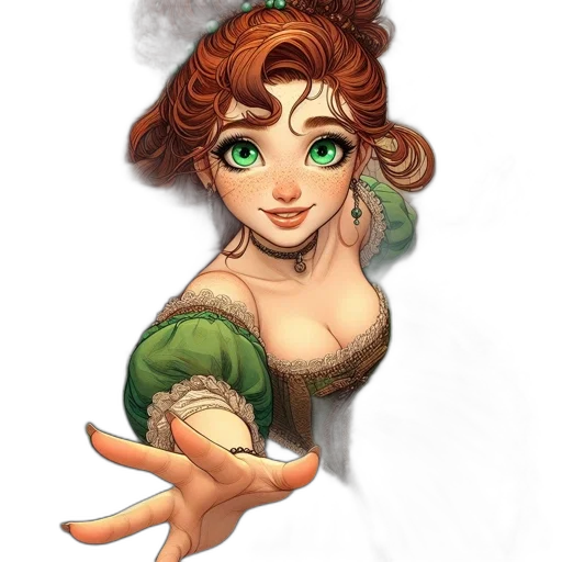 dress, crown, face, jewelry transparent PNG cut-out
