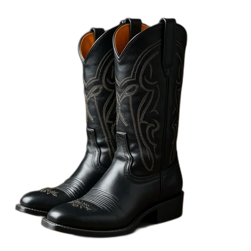 shoes, ariana, cowboy, boots transparent PNG cut-out