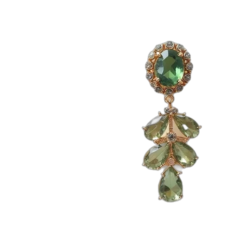 jewelry, crown, staff, green transparent PNG cut-out