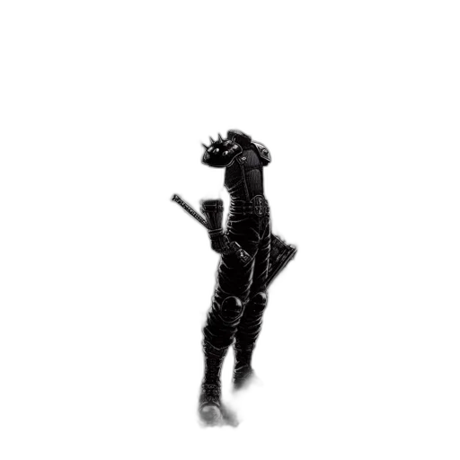 staff, creature, robot, animal transparent PNG cut-out