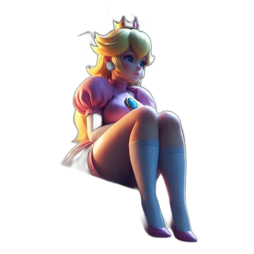 crown, dress, staff, robot transparent PNG cut-out