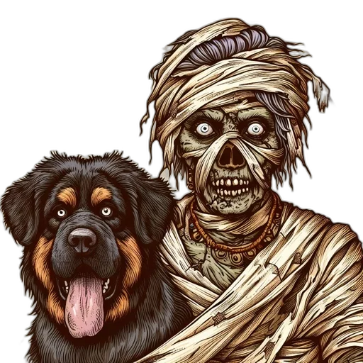 mask, animal, concept art, fantasy art transparent PNG cut-out