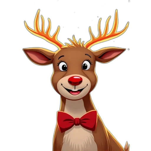 animal, staff, cartoon, 3d render transparent PNG cut-out
