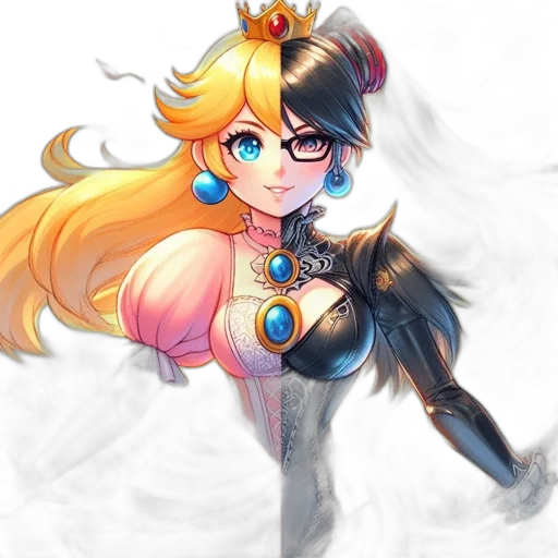 staff, crown, dress, weapon transparent PNG cut-out