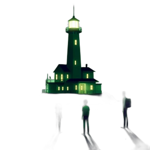 building, concept art, pixel art, 3d render transparent PNG cut-out