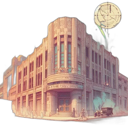 building, furniture, concept art, 3d render transparent PNG cut-out