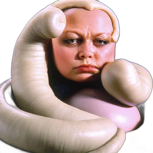 face, mask, creature, hair transparent PNG cut-out
