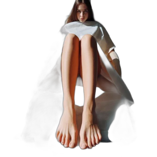 dress, mask, creature, shoes transparent PNG cut-out