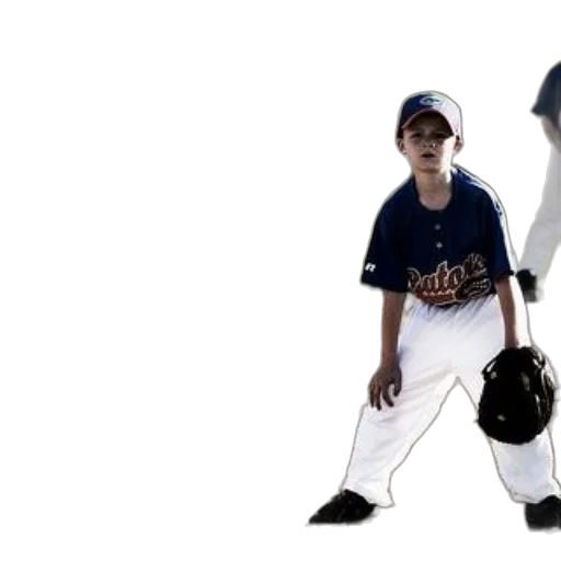 young, baseball, player, blue transparent PNG cut-out