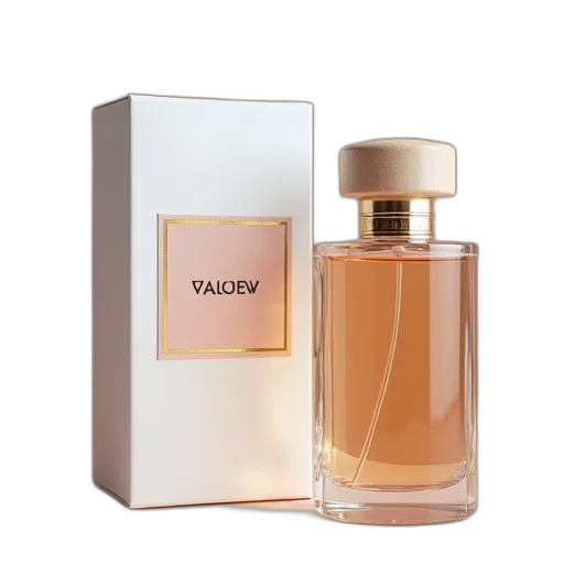bottle, box, cologne, woman transparent PNG cut-out