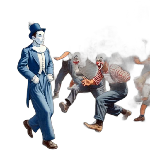 concept art, comic book art, watercolor, fantasy art transparent PNG cut-out