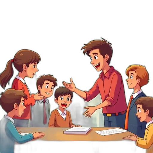 cartoon, concept art, 3d render, comic book art transparent PNG cut-out
