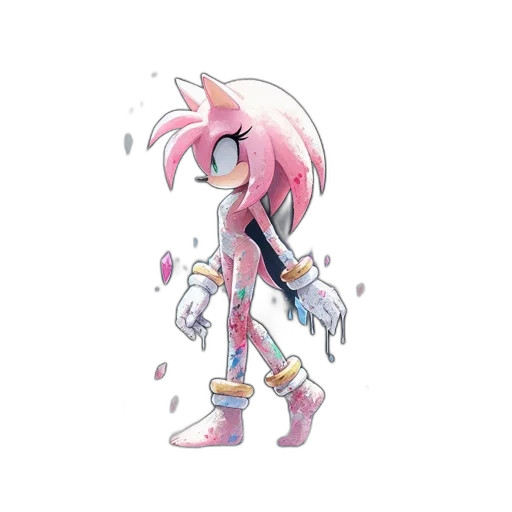 robot, hair, creature, weapon transparent PNG cut-out