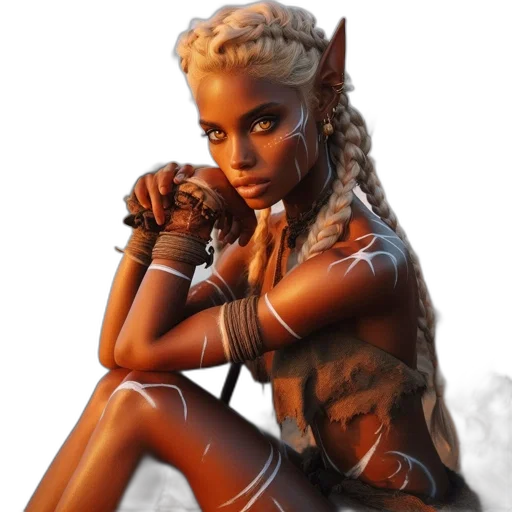 concept art, fantasy art, comic book art, photorealistic transparent PNG cut-out