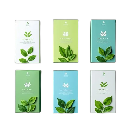 green, collection, six, tea transparent PNG cut-out