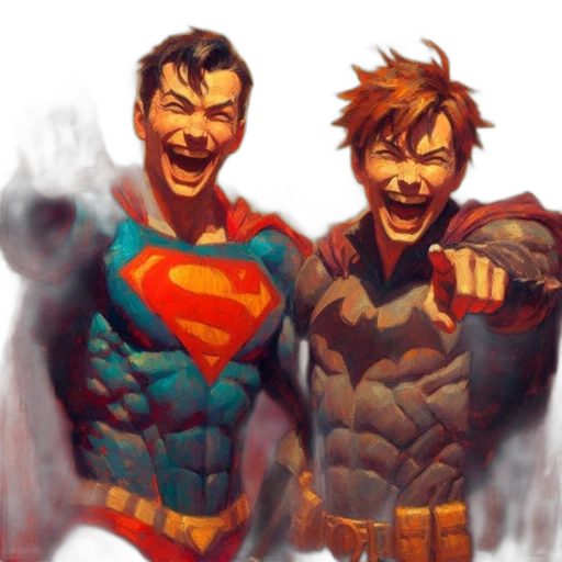 comic book art, concept art, watercolor, fantasy art transparent PNG cut-out