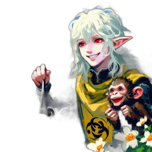 staff, mask, fantasy art, concept art transparent PNG cut-out